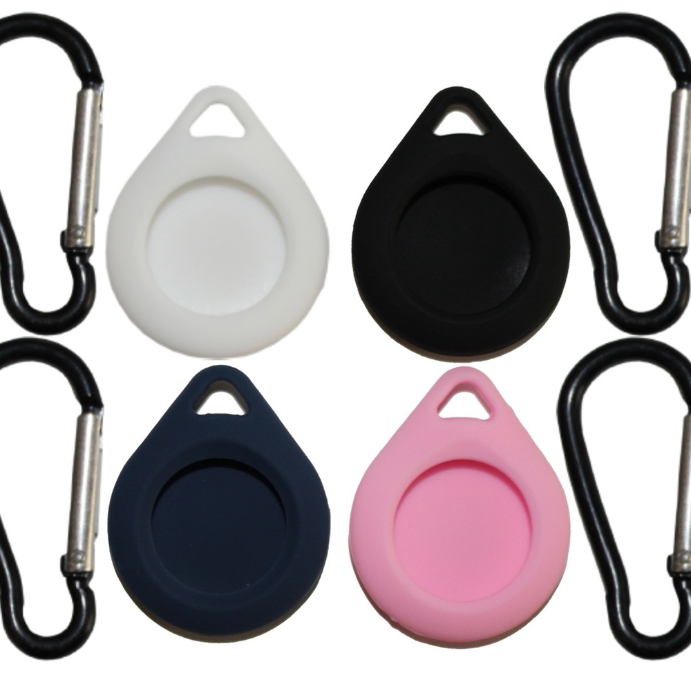 AirTags Key Ring Cases AirTag GPS Item Finders Accessories 4 Pack